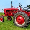 Vintage Tractor paint by numbers