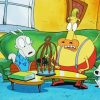 Rockos Modern Life paint by numbers