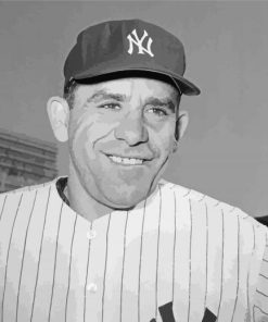 Yogi Berra Player Paint By Numbers