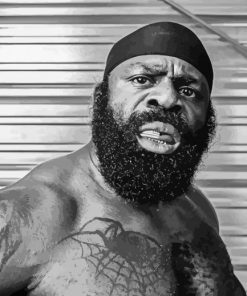 Boxer Kimbo Slice Paint By Numbers
