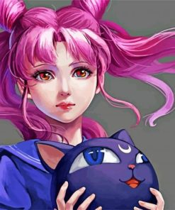 Chibiusa Art paint by numbers