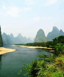 China Karst Mountains Paint By Numbers