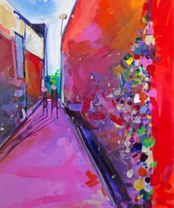 Abstract Alley Paint By Numbers