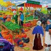 Farmers Market Art Paint by Numbers