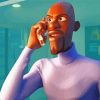 Frozone Incredibles paint by numbers