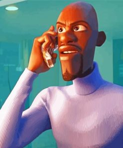 Frozone Incredibles paint by numbers