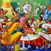 Black Family Paint by Numbers