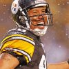 Happy Hines Ward paint by numbers