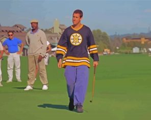 Happy Gilmore paint by numbers