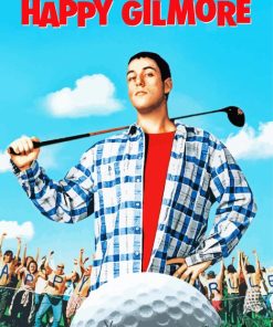 Happy Gilmore Poster Paint By Numbers