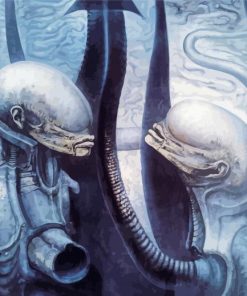 Hr Giger Alien Paint By Numbers