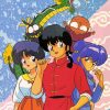 Ranma Anime Paint by Numbers