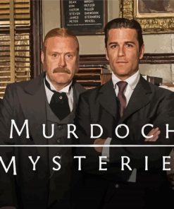 Murdoch Mysteries Poster paint by numbers
