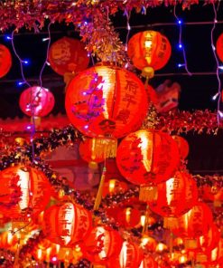 Chinese Lanterns Paint By Numbers
