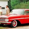 Red Chevrolet Paint By Numbers