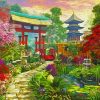 Sakura Garden Paint By Numbers