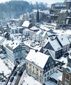 Snowy Marburg Paint By Numbers