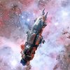 Aesthetic Space Ship Paint By Paintings