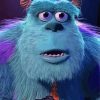 Sulley Monster Paint by Numbers