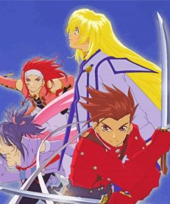 Tales Of Symphonia Paint By Numbers