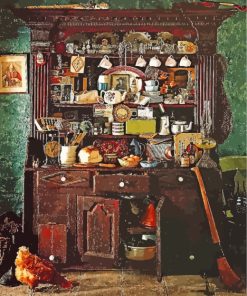 The Irish Dresser Paint by Numbers