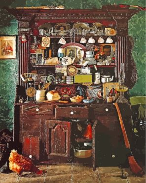 The Irish Dresser Paint by Numbers