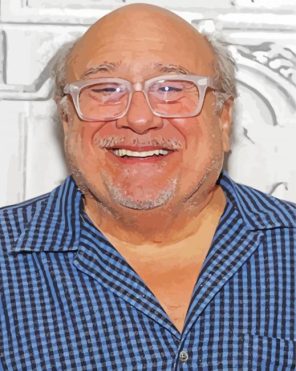 Danny Devito paint by numbers