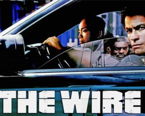 the Wire Illustration paint by numbers