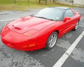 1995 FireBird paint by numbers