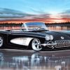 58 Chevrolet Corvette Paint By Numbers