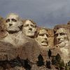 Aesthetic Mount Rushmore paint by numbers