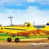 Agricultural Crop Duster paint by numbers