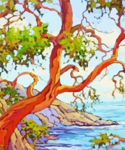 Arbutus Madrone Tree Paint By Numbers