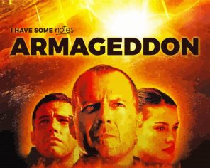 Armageddon Poster Paint By Numbers