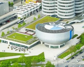 BMW Museum Paint By Numbers