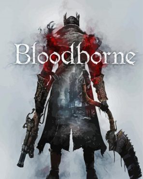 Bloodborne Game Poster paint by numbers