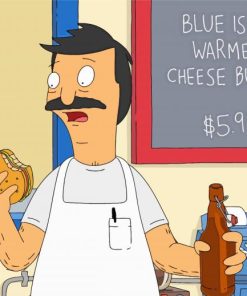 Bob Belcher paint by numbers