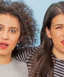 Broad City Characters paint by numbers