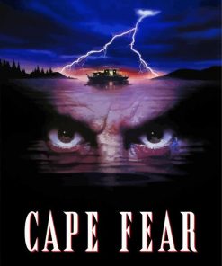 Cape Fear Poster Paint By Numbers