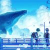 Blue Whale Cartoon Paint By Numbers
