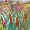 Cattail Art Paint By Numbers