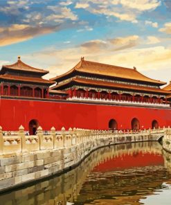 China Forbidden City Paint By Numbers