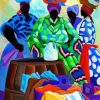 Curvy African Ladies paint by numbers