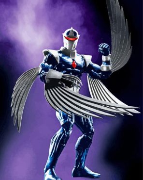 Darkhawk Illustration paint by numbers