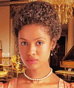 Dido Belle Movie paint by numbers