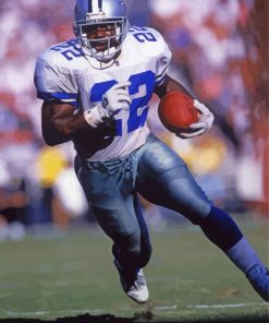 Emmitt Smith Footballer Paint By Numbers