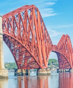 Forth Bridge Queensferry Paint By Numbers