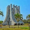Kwame Nkrumah Mausoleum paint by numbers