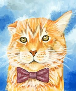 Ginger Cat Art Paint By Numbers
