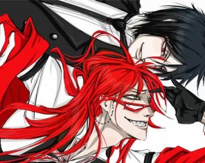 Sebastian And Grell paint by numbers